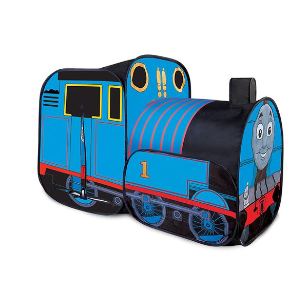 AIOIAI Lovely Train Shaped Kids Play Tent Baby Tent House Children Indoor Play Ball Tent