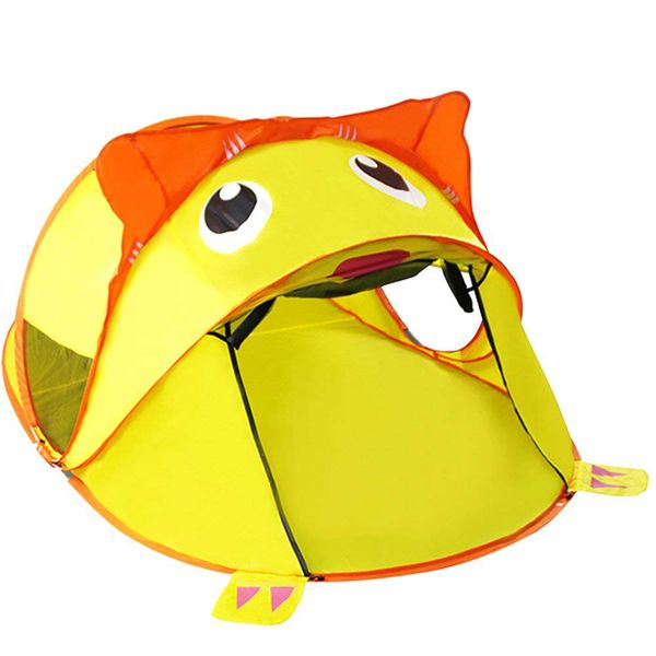 AIOIAI Baby Play Tent Outdoor Indoor Toy Children Tent Tiger Toys Kids Tent Foldable