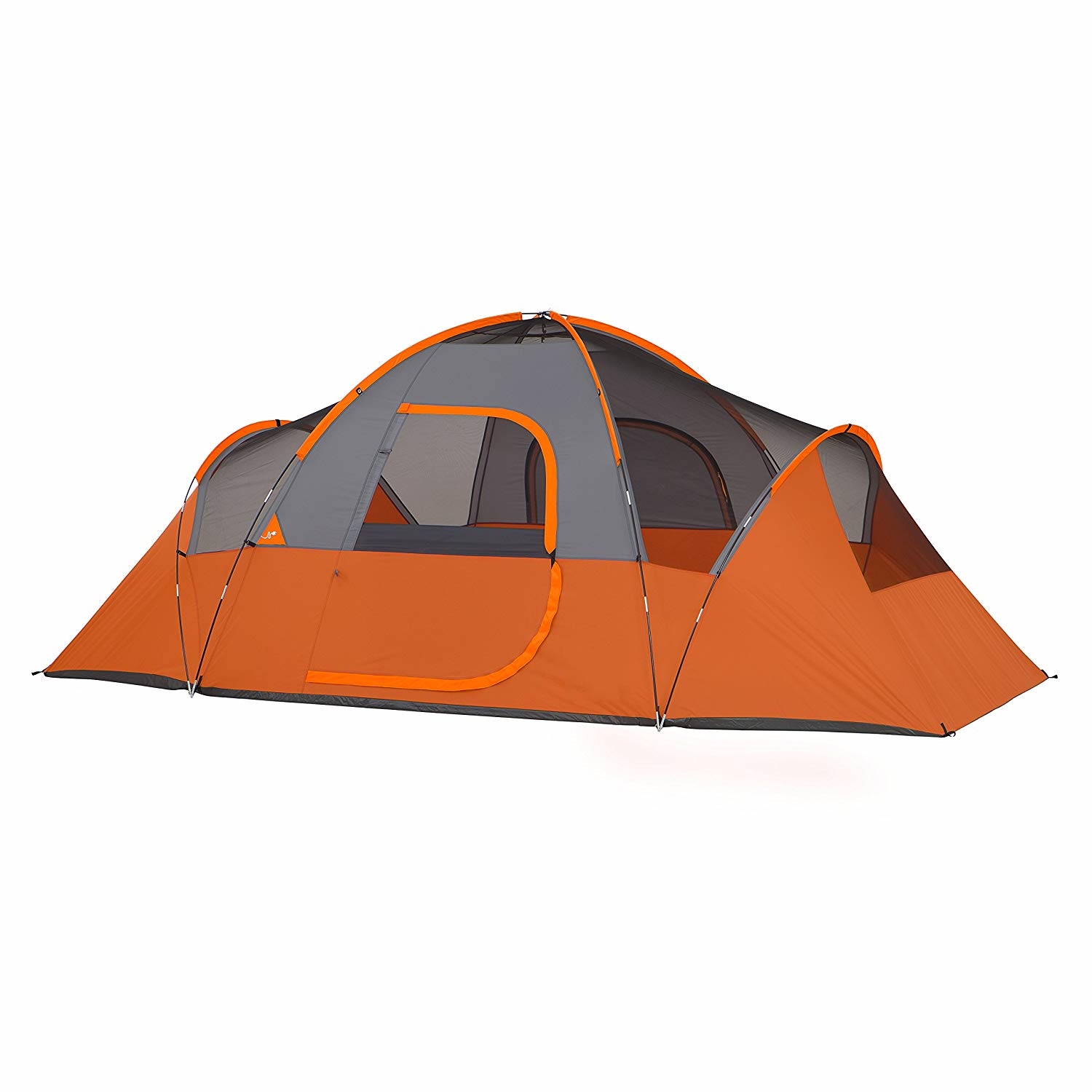 AIOIAI 9 Person Extended Dome Tent - 16' x 9' 