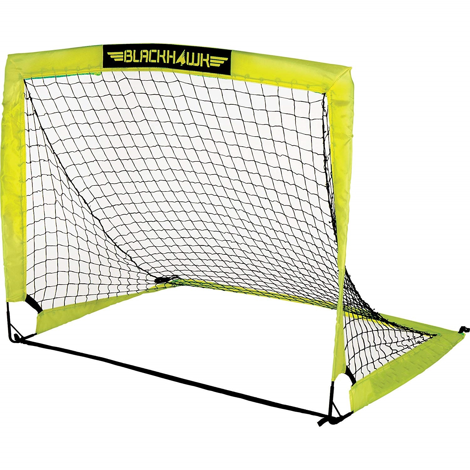 AIOIAI Sports Black Hawk Portable Soccer Goal 