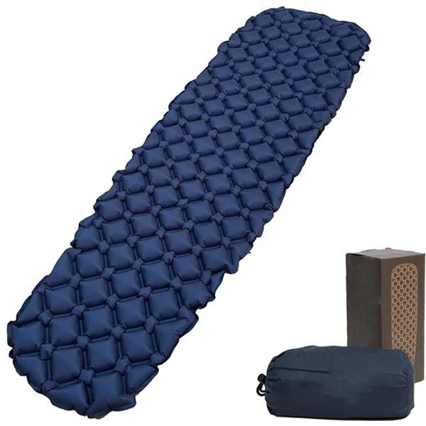 AIOIAI Ultralight Sleeping Pad - Ultra-Compact for Backpacking, Camping, Travel Super Comfortable Air-Support Cells Design