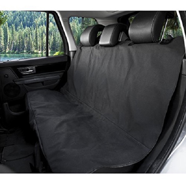 AIOIAI Original Pet Seat Cover for Cars - Black, WaterProof & Hammock Convertible 