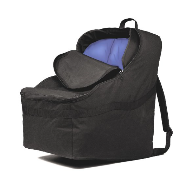 AIOIAI Ultimate Backpack Padded Car Seat Travel Bag, Black